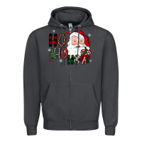 Smoke ho ho ho Zipper Hoodie - JahusDesignShop