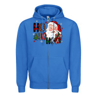 True Royal ho ho ho Zipper Hoodie - JahusDesignShop