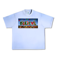 Grape Ice christmas believe license plate Urban Heavy Tee - BundleAndBundleShop