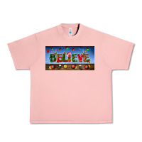 Salmon christmas believe license plate Urban Heavy Tee - BundleAndBundleShop