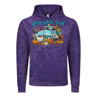 Cloud Purple Happy Fall Y'all Vintage Hoodie - LillyAllenDesigns