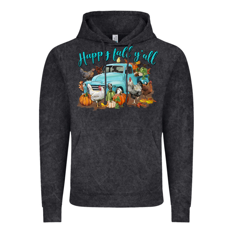 Happy Fall Y'all Vintage Hoodie by LillyAllenDesigns | Teevron