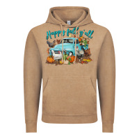 Vintage Coffee Happy Fall Y'all Vintage Hoodie - LillyAllenDesigns