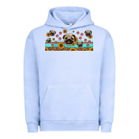 Pigment Grape Ice western pug dogs Urban Hoodie - Jasminsmagicworld