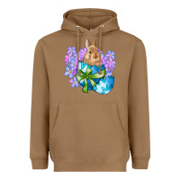 Toasted Coconut easter bunny egg flowers Heavyweight Hoodie - RanaPortraitStore