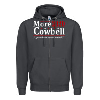 Smoke more cowbell 2020 election Zipper Hoodie - artisFamous