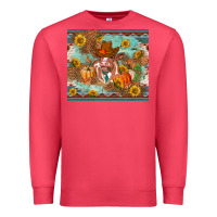 Cardinal Fall heifer cow Premium Sweatshirt - RanaPortraitStore