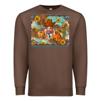 Chestnut Fall heifer cow Premium Sweatshirt - RanaPortraitStore