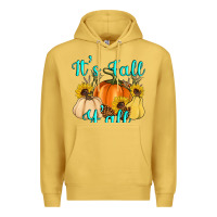 Antique Gold it's fall y'all Premium Hoodie - Artiststas