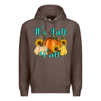Coffee it's fall y'all Premium Hoodie - Artiststas