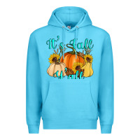 Ocean Blue it's fall y'all Premium Hoodie - Artiststas