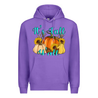 Purple it's fall y'all Premium Hoodie - Artiststas