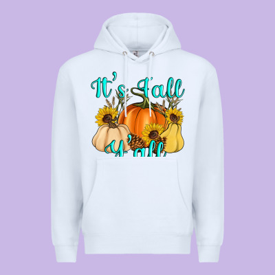 It's Fall Y'all Premium Hoodie Designed By Artiststas