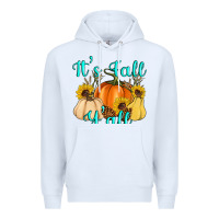 White it's fall y'all Premium Hoodie - Artiststas