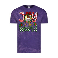 Cloud Purple joy to the world Vintage Tee - BundleAndBundleShop
