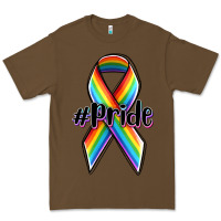 Cacao pride lgbtq awareness ribbon Premium Tee - OliviaCreatesArt
