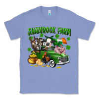 Colony Blue Shamrock farm Classic Tee - CowGirlArtShop