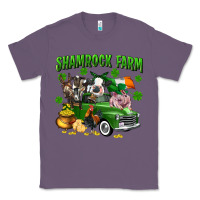 Lavender Shamrock farm Classic Tee - CowGirlArtShop