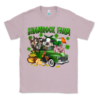 Lilac Shamrock farm Classic Tee - CowGirlArtShop
