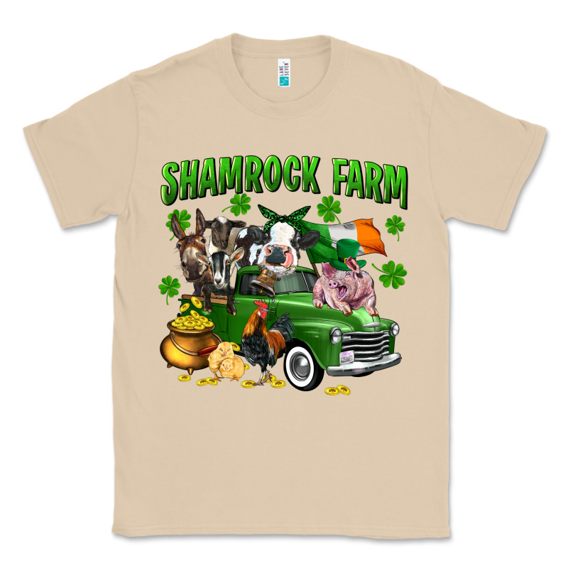 Shamrock Farm Classic Tee by CowGirlArtShop | Teevron