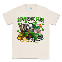 Natural Shamrock farm Classic Tee - CowGirlArtShop