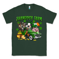 Sports Green Shamrock farm Classic Tee - CowGirlArtShop