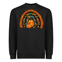 Black fall pumpkin rainbow Heavyweight Sweatshirt - JahusDesignShop