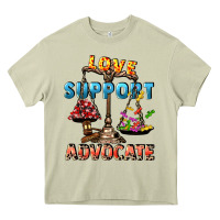 Mossy Love support advocate Heavy Core Tee - CowGirlArtShop