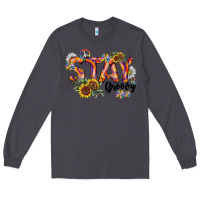 Smoke Stay Groovy Long Sleeve Tee - CowhideDigitalArt