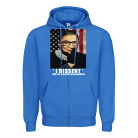 True Royal Notorious R.B.G. Funny Progressive, Liberal Ruth Bader Ginsburg Zipper Hoodie - artisFamous