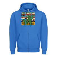 True Royal cactus sunflower coaster Zipper Hoodie - JahusDesignShop