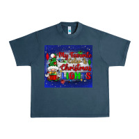 Midnight Navy my favorite color is Christmas lights Urban Heavy Tee - BundleAndBundleShop