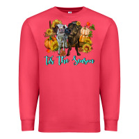 Cardinal Tis The Season Cows Premium Sweatshirt - RanaPortraitStore
