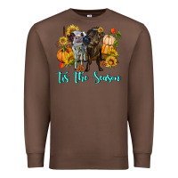 Chestnut Tis The Season Cows Premium Sweatshirt - RanaPortraitStore
