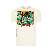 Vintage Arctic taurus turquoise cowhide Vintage Tee - RanaPortraitStore