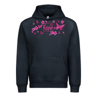 Navy hope breast cancer butterfly Urban Hoodie - Jasminsmagicworld