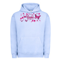 Pigment Grape Ice hope breast cancer butterfly Urban Hoodie - Jasminsmagicworld