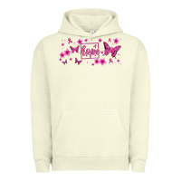 Pigment Pistachio hope breast cancer butterfly Urban Hoodie - Jasminsmagicworld