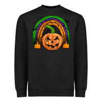 Black halloween rainbow Heavyweight Sweatshirt - JahusDesignShop