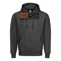 Charcoal Heather hal 9000 logic memory systems urbana illinois Zipper Hoodie - artisFamous