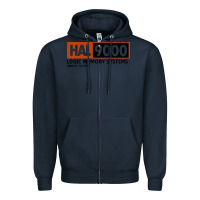 Navy hal 9000 logic memory systems urbana illinois Zipper Hoodie - artisFamous