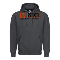 Smoke hal 9000 logic memory systems urbana illinois Zipper Hoodie - artisFamous