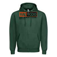 Sports Green hal 9000 logic memory systems urbana illinois Zipper Hoodie - artisFamous