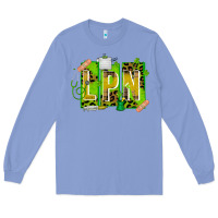 Colony Blue St. Patricks Day Lpn Long Sleeve Tee - CowhideDigitalArt