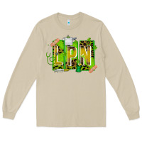 Mushroom St. Patricks Day Lpn Long Sleeve Tee - CowhideDigitalArt