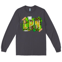 Smoke St. Patricks Day Lpn Long Sleeve Tee - CowhideDigitalArt