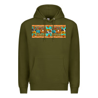 Army Green Pumpkin Pie Obsessed Premium Hoodie - Artiststas