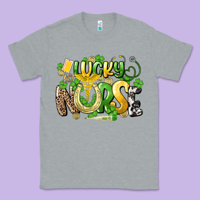 Lucky Nurse St. Patrick's Classic Tee Designed By Howdyjamesfarm