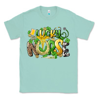 Seafoam lucky nurse St. Patrick's Classic Tee - HowdyJamesFarm