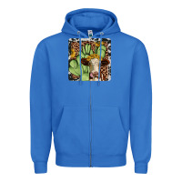 True Royal cactus hereford coaster Zipper Hoodie - JahusDesignShop